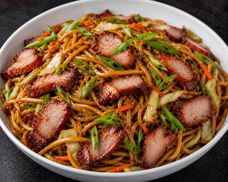 BBQ Pork Lo Mein