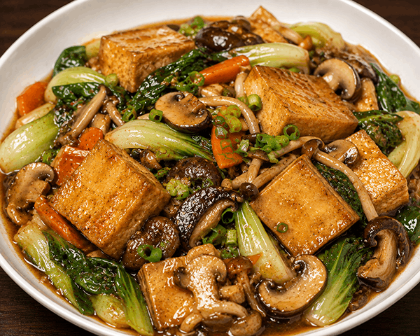 Braised Tofu with Vegetables