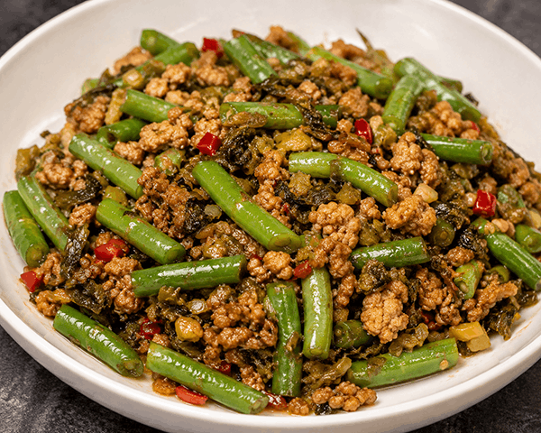 Olive Green Bean with Minced Pork